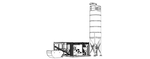 Projeto de Inertização de Lodo, maquete eletrônica